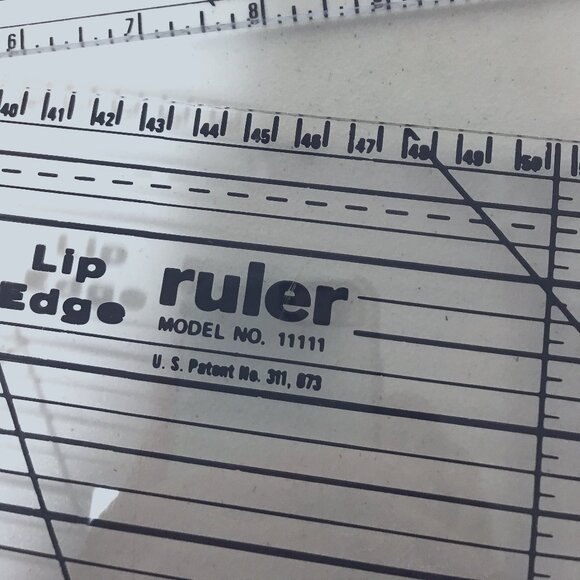 O'Lipfa Lip Edge Ruler - 5" x 24" - Picture 2 of 2